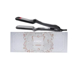 Alaciadora De Cabello Croc Premium Infrared Crocp-ibt Negra 110v/240v