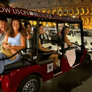 Roma de Noche – Carro Golf Tour