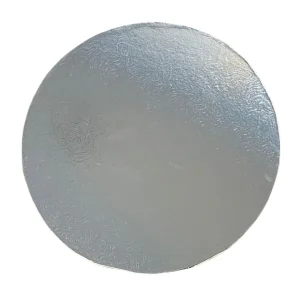 Base para pastel plateada 20 cm