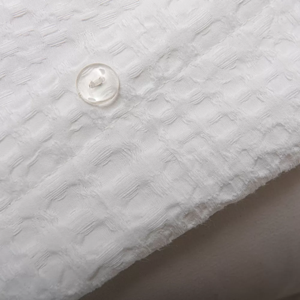 Juego Funda Nórdica + Fundas Almohada TANA blanco - Imagen 4